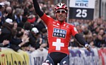 Fabian Cancellara wins the E3 Prijs in Harelbeke